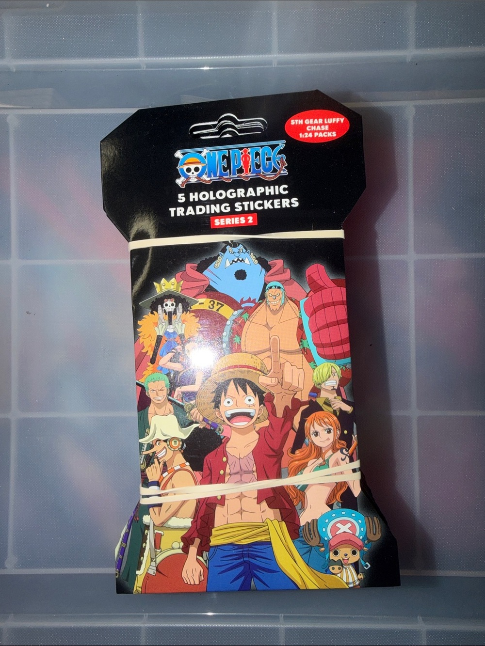 Onepiece Holographic Trading Stickers Pack (18 packs)